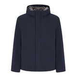 Suns Blue Polyester Jackets & Coat