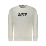 Rifle White Cotton Sweatshirt