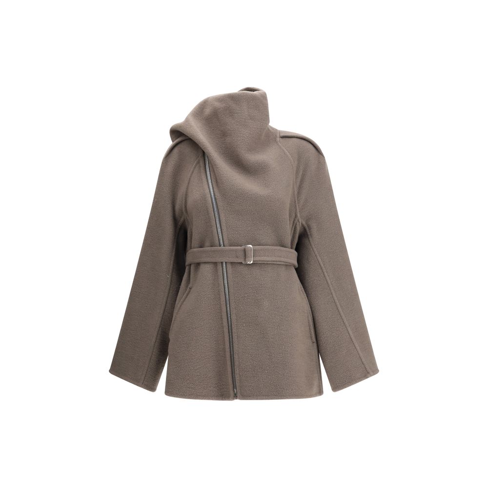 Rick Owens Scarf Flight Jacket