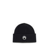 Marine Serre Merino wool Beanie Hat