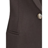 Giorgio Armani Single-breasted wool Blazer