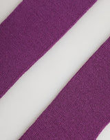 Dolce & Gabbana Purple Wool Fingerless Elbow Length Women One Size Gloves