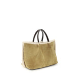 Valentino Garavani Suede and sheepskin medium Tote Bag