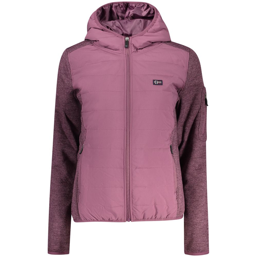 Norway 1963 Purple Polyester Women Jacket