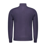 Rifle Blue Wool Men Sweater