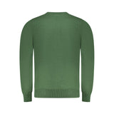 Rifle Green Wool Men Sweater