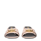 Versace Pink Leather Platforms