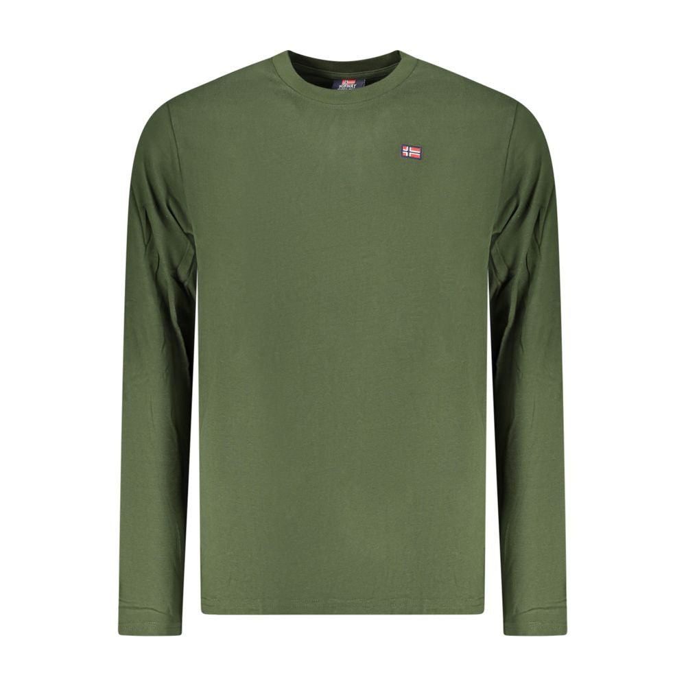 Norway 1963 Green Cotton Men T-Shirt