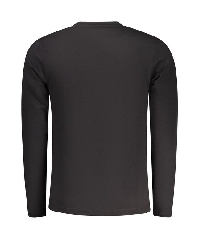 Rifle Black Cotton Men T-Shirt