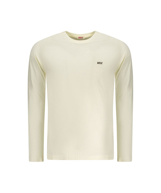 Rifle White Cotton Men T-Shirt