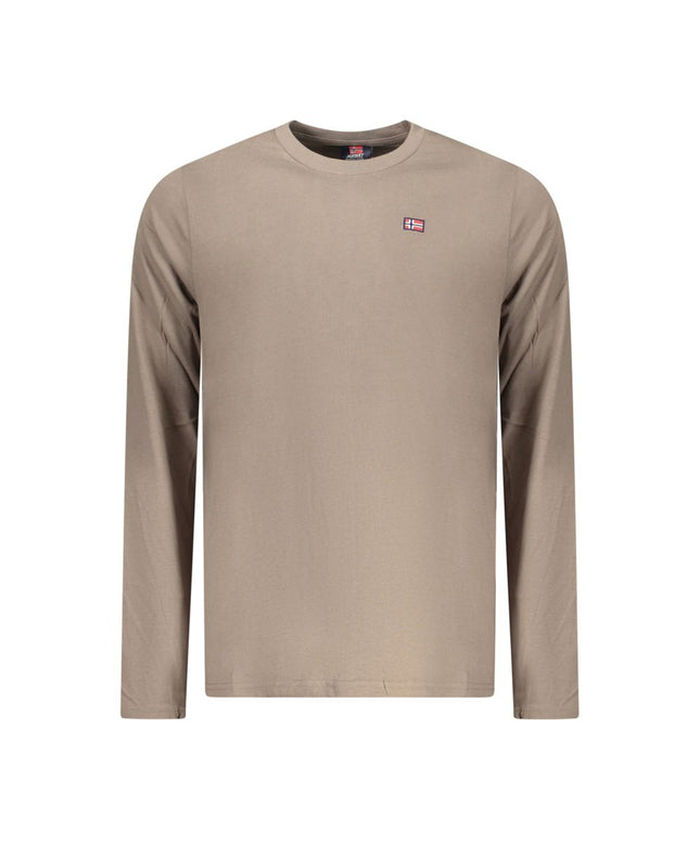 Norway 1963 Brown Cotton Men T-Shirt