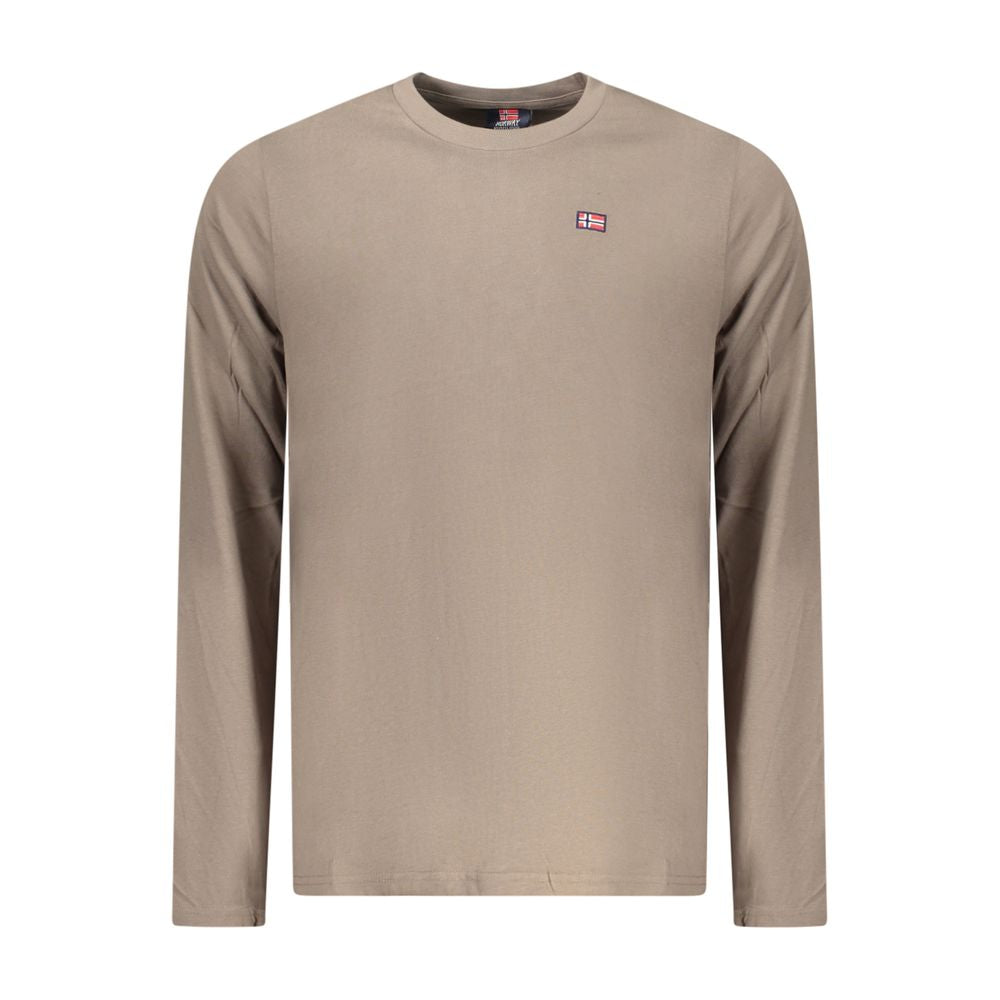 Norway 1963 Brown Cotton Men T-Shirt