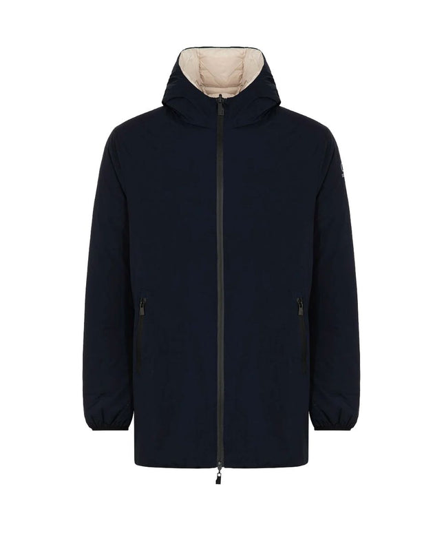 Suns Blue Polyester Jackets & Coat