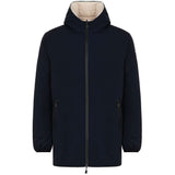 Suns Blue Polyester Jackets & Coat