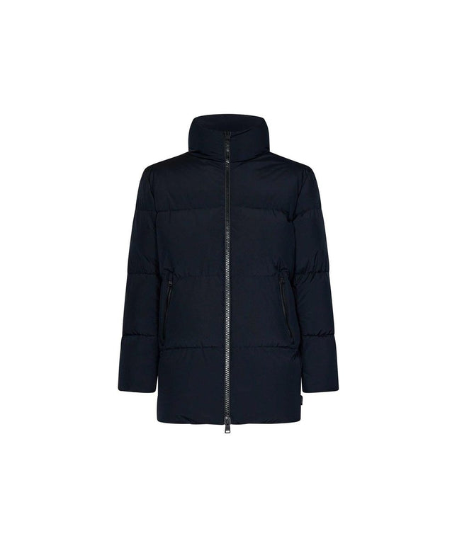 Herno Blue Polyester Coat