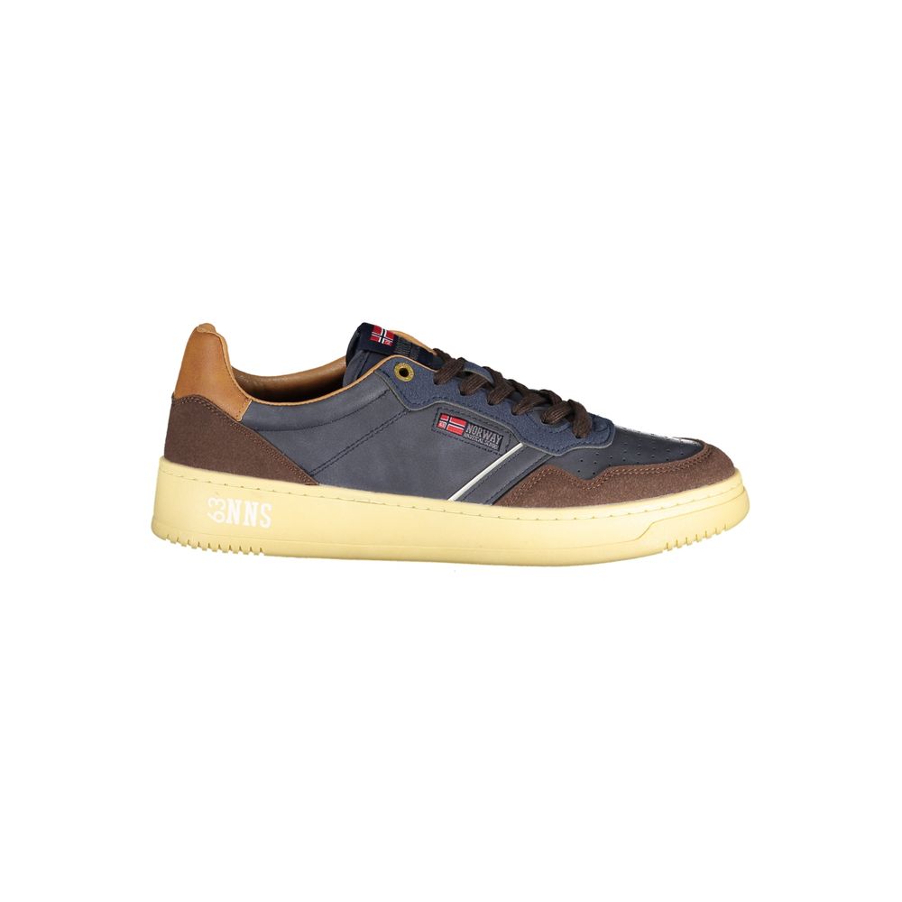 Norway 1963 Blue Polyester Men Sneaker