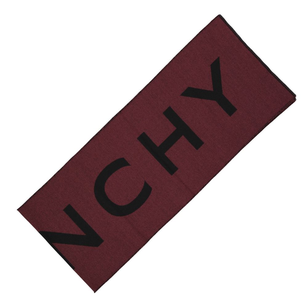 Givenchy Wool Logo Scarf
