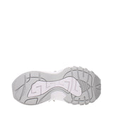 Versace White Fabric Chunky Sneakers