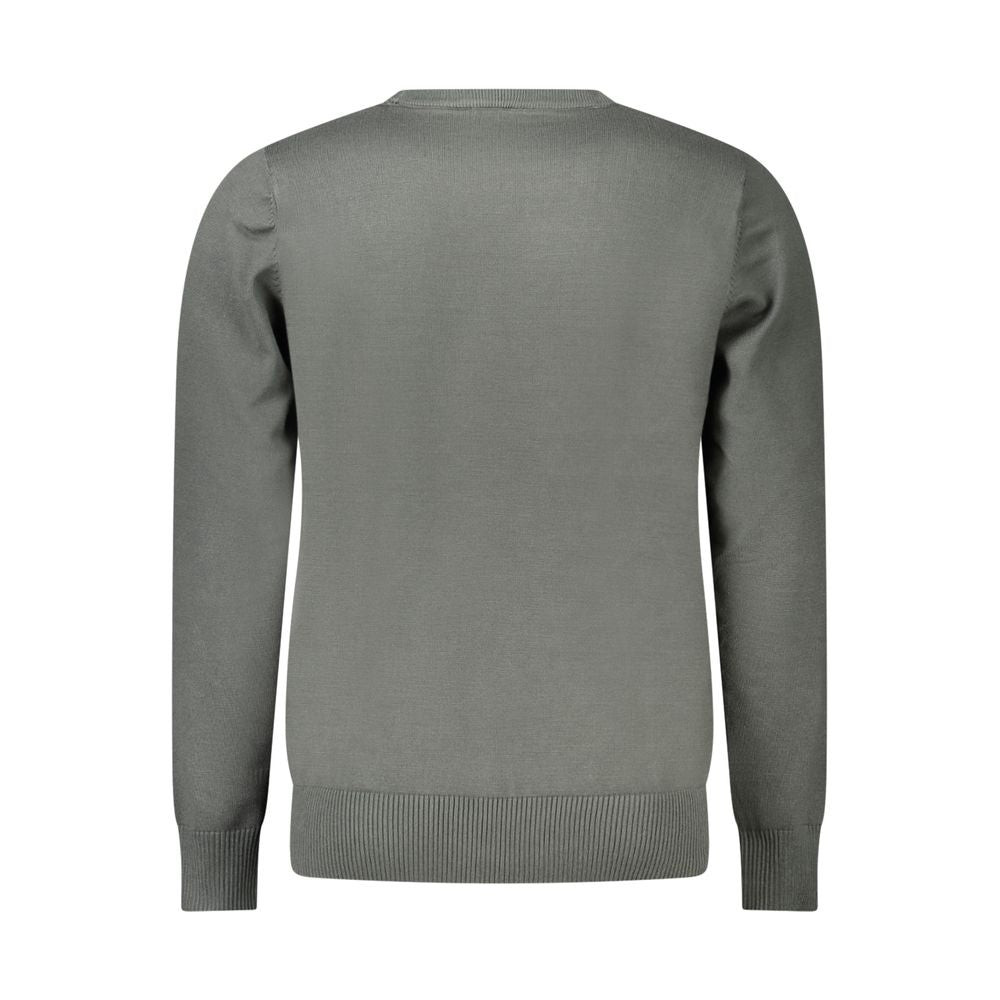 Coveri Moving Green Nylon Sweater