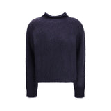 Max Mara Turtleneck Sweater in brushed mohair-blend yarn