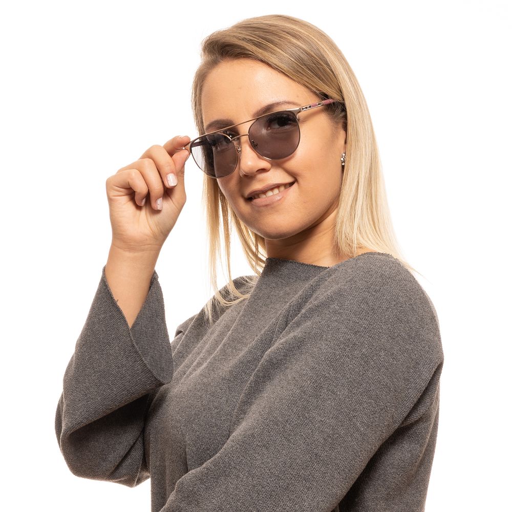 Carolina Herrera Silver Women Sunglass