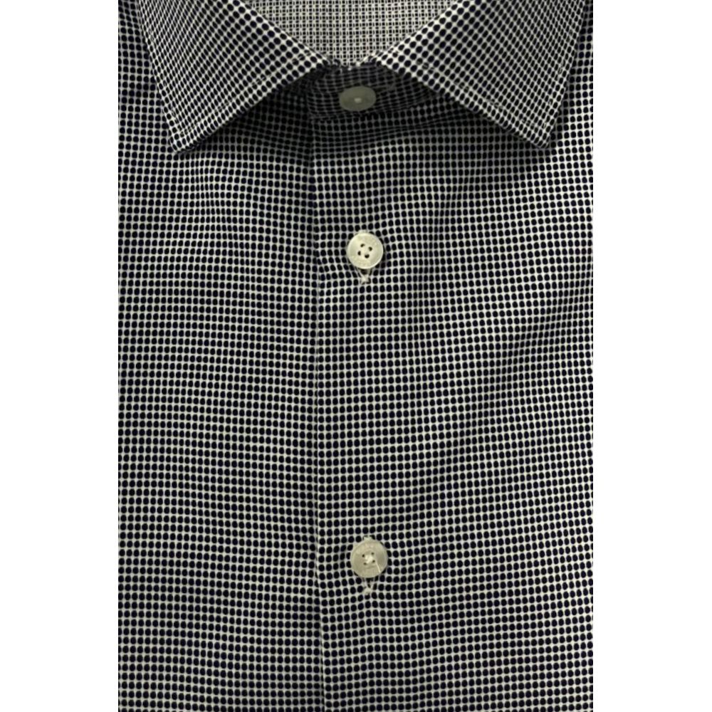 Baldinini Trend Blue Cotton Shirt