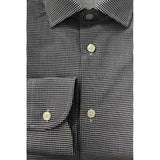 Baldinini Trend Blue Cotton Shirt