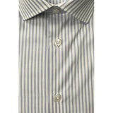 Baldinini Trend Light Blue Cotton Shirt