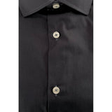 Baldinini Trend Gray Cotton Shirt