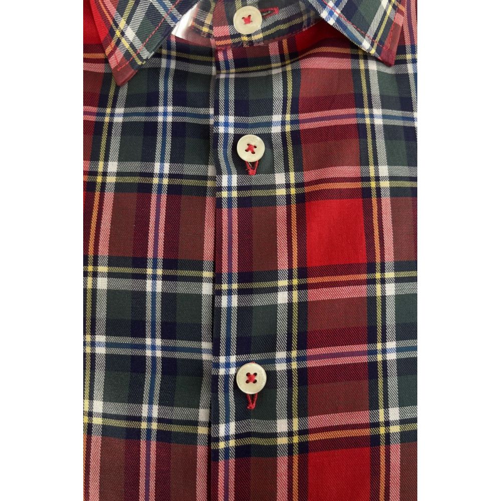 Baldinini Trend Multicolor Cotton Shirt
