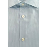 Baldinini Trend Light Blue Cotton Shirt