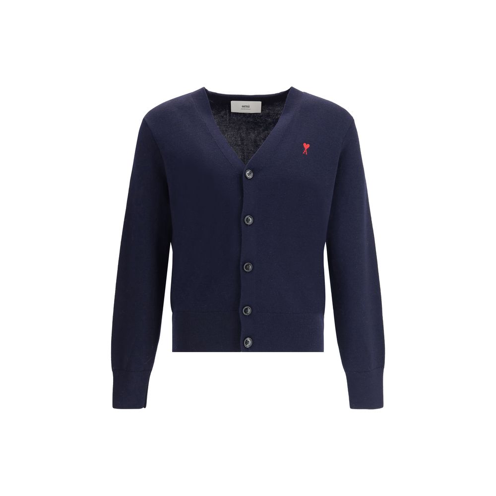 Ami Paris Ami De Coeur Cardigan