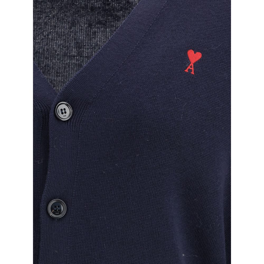 Ami Paris Ami De Coeur Cardigan