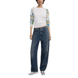Desigual White Viscose Sweatshirt