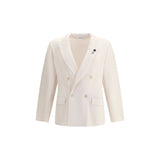 Lardini Double-breasted knit Jacket