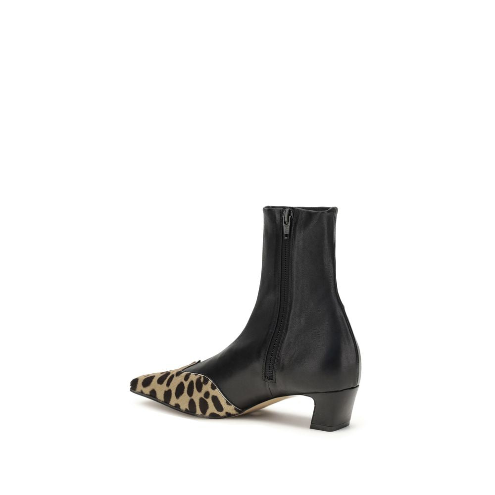 Khaite Nevada Stretch Ankle Boots