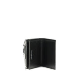Margiela Metallic leathe Bi-Fold Wallet