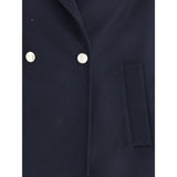 Cruna Midi Coat with button closure