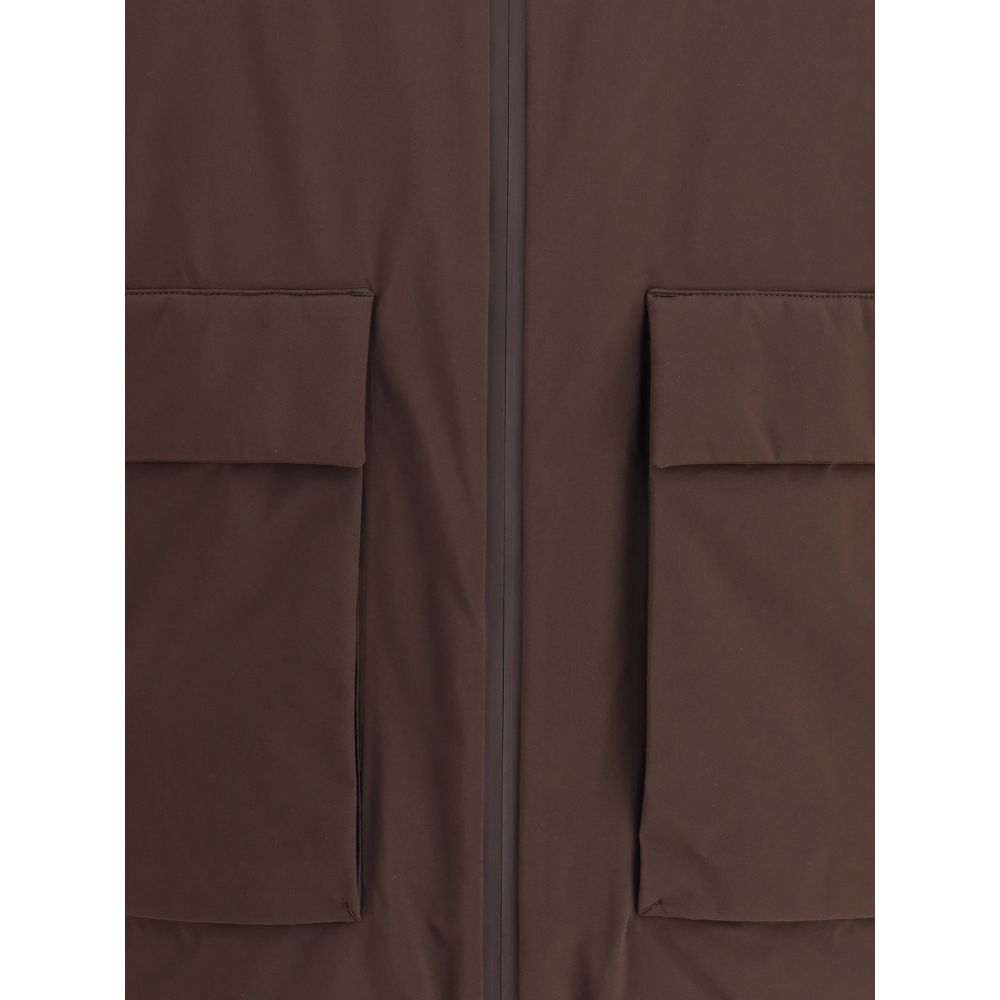 LAMINAR Hooded Down Jacket