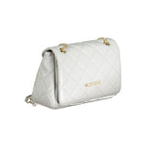 Mario Valentino Gray Polyethylene Handbag