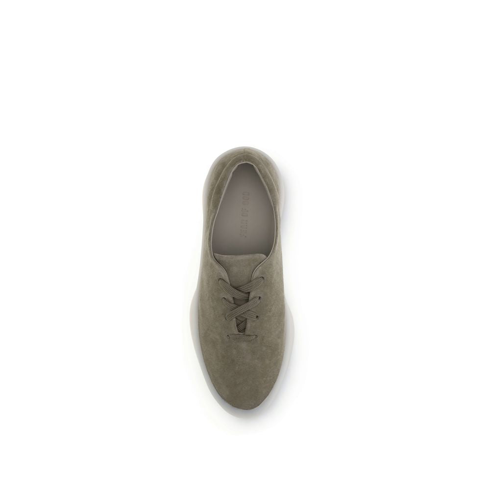 Fear Of God Beige Leather Low Top Sneakers