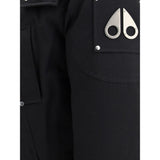 Moose Knuckles Black Cotton Parka