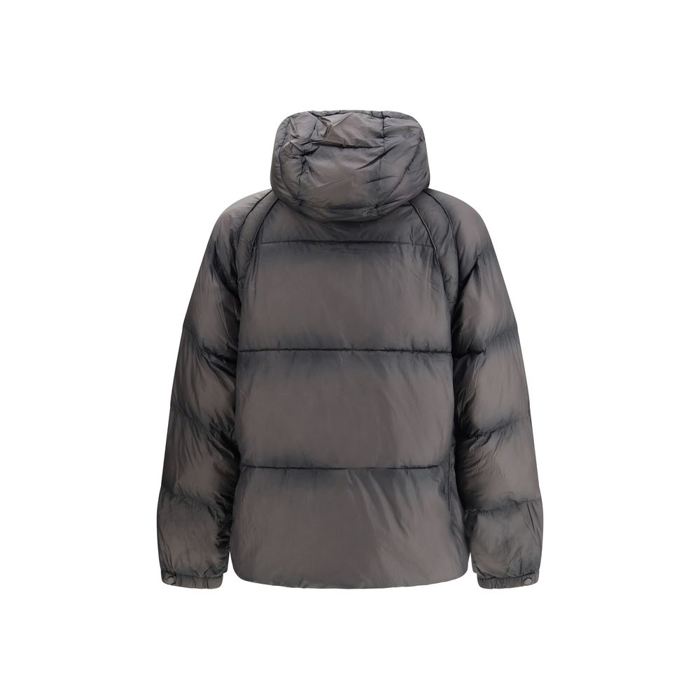 Represent Black Nylon Full-Length Jacket