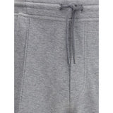 Brunello Cucinelli Gray Cotton Joggers (Workout Pants)