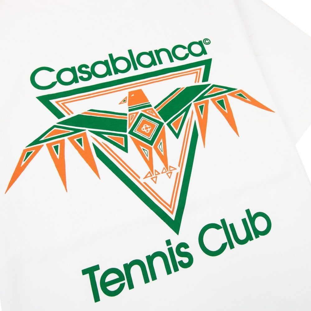 Casablanca White Cotton T-Shirt