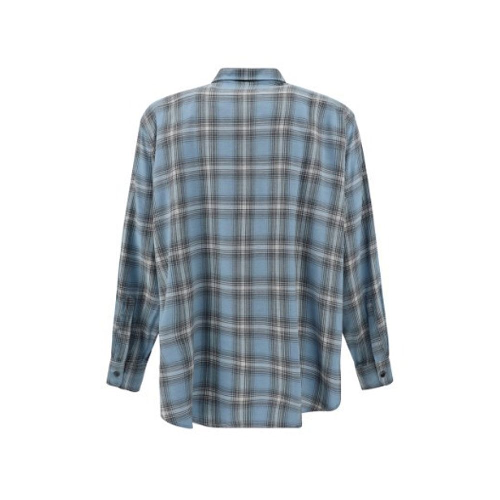 Ami Paris Blue Denim Shirt