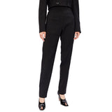 Alaïa Black Elastane Casual Pants