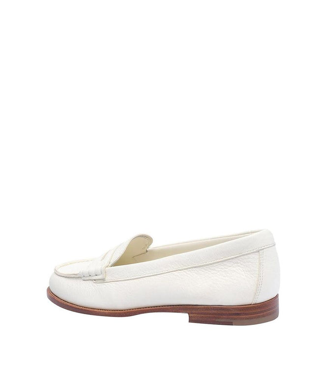 Church's White Calfskin Slip-On Loafers