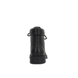 Bottega Veneta Black Calfskin Lace-Up Boots