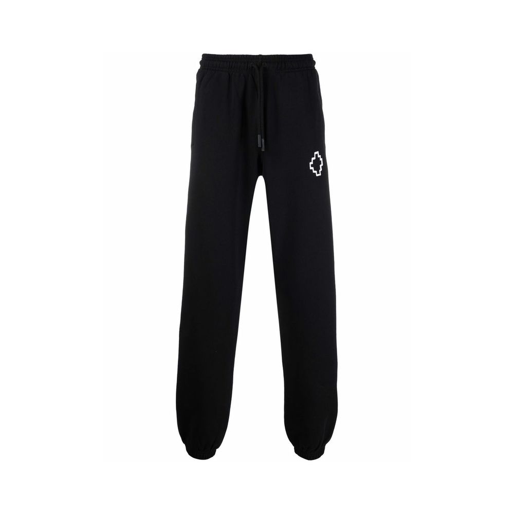 Marcelo Burlon Black Cotton Joggers (Workout Pants)
